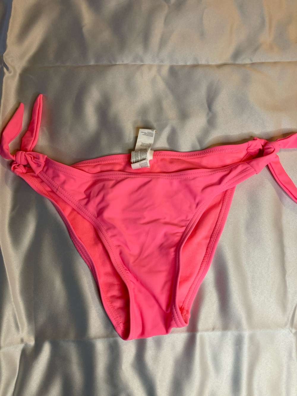 Women’s Tie-Side Bikini Bottom - Hot Pink
